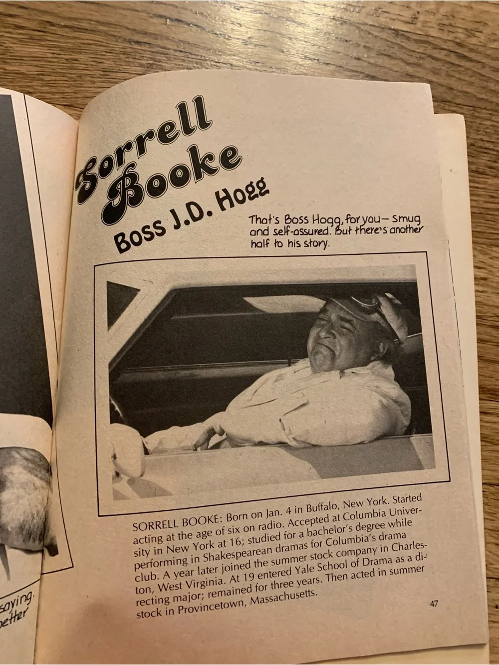 Vintage 1981 The Dukes of Hazzard Scrapbook